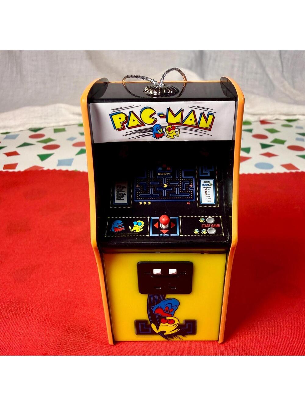 Pac-Man Arcade Console Ornament - Ruz - New with Tags